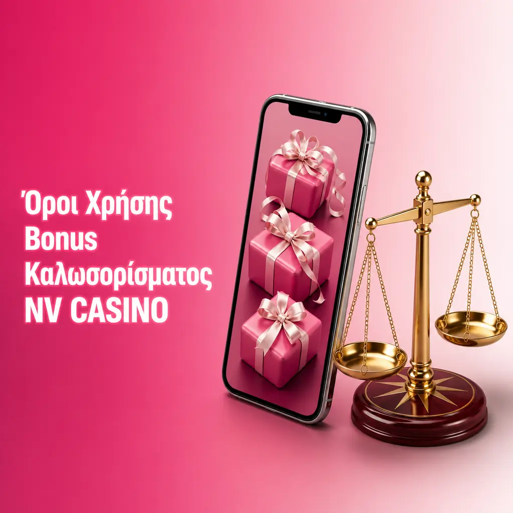 Όροι χρήσης bonus καλωσορίσματος NV Casino