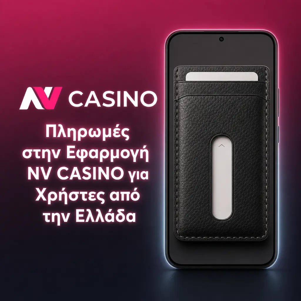 Μέθοδοι πληρωμής στην εφαρμογή NV Casino